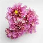 Dahlia Bunch - Hot Pink (24cm) - dahlia bunch   hot pink 24cm - 1    - Leona Party and Home