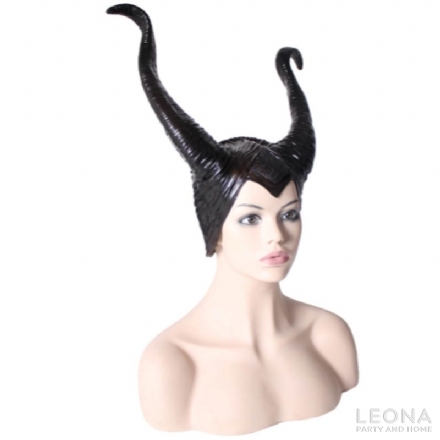 Deluxe Evil Queen Horns - deluxe evil queen horns - 1    - Leona Party and Home