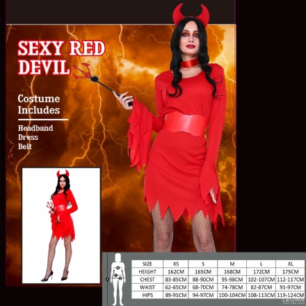 DEVIL DRESS - Leona Party and Home