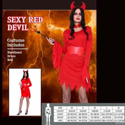 DEVIL DRESS - devil dress - 1    - Leona Party and Home