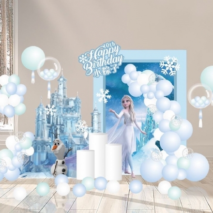 DPK053 Frozen Elsa Ice Castle Cut-out - Leona Party and Home
