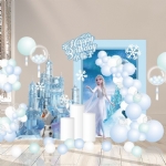 DPK053 Frozen Elsa Ice Castle Cut-out - dpk053 frozen lisa ice castle cut out - 1    - Leona Party and Home