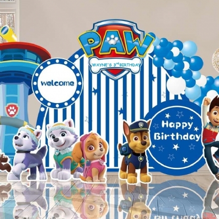 DPK057 Paw Patrol Themed Cut-out - Leona Party and Home