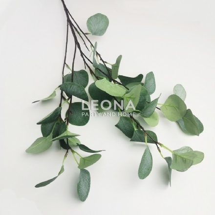 Eucalyptus Leaf Stem (92cm) - eucalyptus leaf stem 92cm - 1    - Leona Party and Home