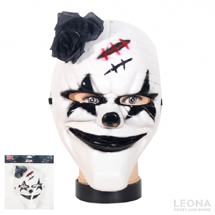 EVIL CLOWN MASK - evil clown mask - 1    - Leona Party and Home