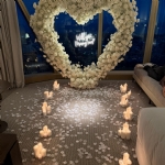Flower Heart Frame Backdrop Stand - flower heart - 4    - Leona Party and Home
