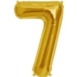 FOIL BALLOON 86CM NUMBERS GOLD - foil balloon 86cm numbers gold - 8    - Leona Party and Home