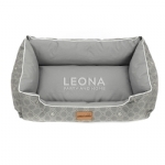 FREMANTLE WALLED OXFORD PET BED 70X50X20CM GREY - fremantle walled oxford pet bed 70x50x20cm grey - 2    - Leona Party and Home