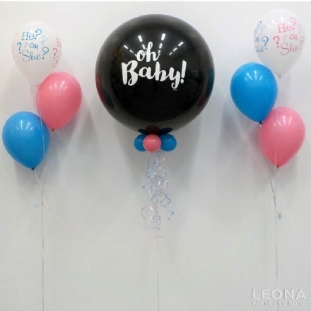 Gender Reveal Decoration L - gender reveal decoration m - 1    - Leona Party and Home