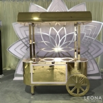 Gold Candy Cart - gold candy cart - 1    - Leona Party and Home