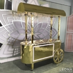 Gold Candy Cart - gold candy cart - 2    - Leona Party and Home