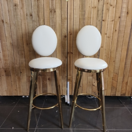 GOLDEN BAR CHAIR - Leona Party and Home