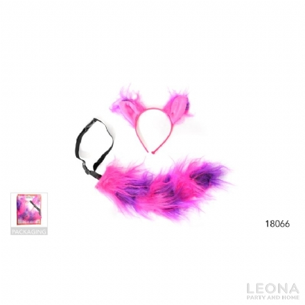 Grinning cat ears headband - Leona Party and Home