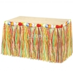 HAWAIIAN TABLE SKIRT - hawaiian table skirt - 4    - Leona Party and Home
