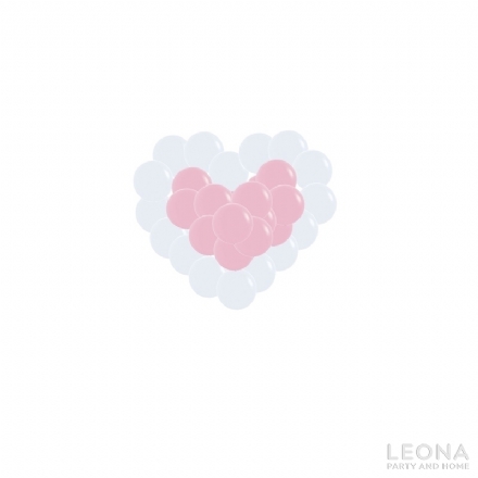 Heart Shape Balloon Garland (S） - Leona Party and Home