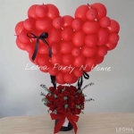 Heart Shape Balloon Garland (S） - heart shape balloon garland s - 7    - Leona Party and Home