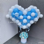 Heart Shape Balloon Garland (S） - heart shape balloon garland s - 9    - Leona Party and Home