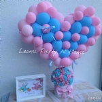 Heart Shape Balloon Garland (S） - heart shape balloon garland s - 3    - Leona Party and Home