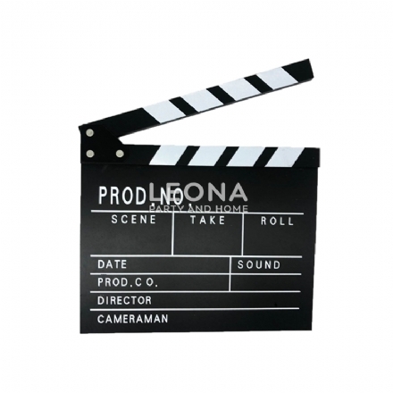 HOLLYWOOD MOVIE CLAPPER BOARD - Leona Party and Home
