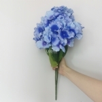 Hydrangea Bunch - Dark Blue (50cm) - hydrangea bunch   dark blue 50cm - 2    - Leona Party and Home