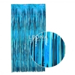 IRIDESCENT TINSEL CURTAIN - iridescent tinsel curtain - 6    - Leona Party and Home