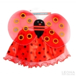 Lady Bug Wing Set (Red) - lady bug wing set red - 1    - Leona Party and Home