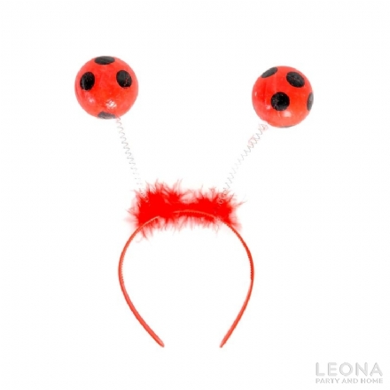 Ladybug Ball Headband - ladybug ball headband 2023818194422 - 1    - Leona Party and Home