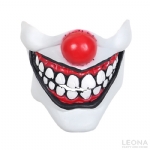 LATEX HALF MASK - CLOWN - latex half mask   clown - 1    - Leona Party and Home