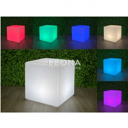 LED CUBE - led cube - 3    - Leona Party and Home