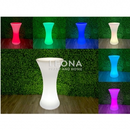 LED HIGH TABLE - led high table - 3    - Leona Party and Home