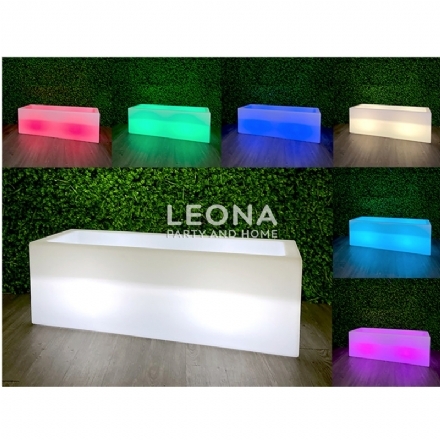 LED ICE BUCKET-LARGE - led ice bucket large - 3    - Leona Party and Home