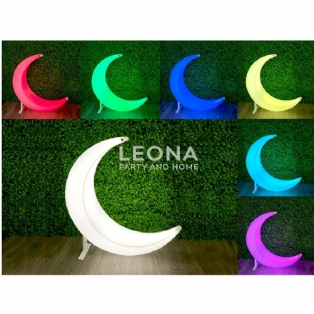 LED MOON - led moon - 3    - Leona Party and Home