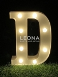 LIGHT UP LETTER - light up letter - 5    - Leona Party and Home