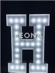 LIGHT UP LETTER FOR HIRE - light up letter for hire - 12    - Leona Party and Home
