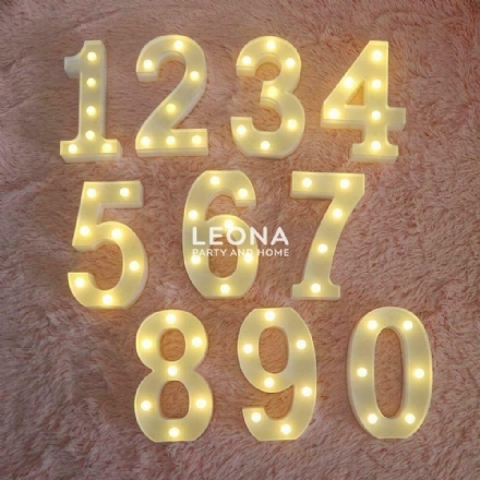 LIGHT UP NUMBER - Leona Party and Home