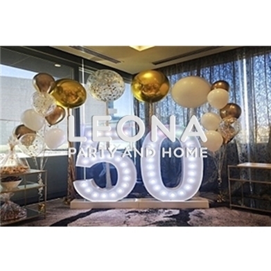 LIGHT UP NUMBER FOR HIRE - Leona Party and Home
