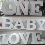 METAL LETTER TABLE - metal letter table - 1    - Leona Party and Home