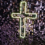 NEON CROSS (Color Changeable) - neon cross color changeable 2023810162924 - 2    - Leona Party and Home