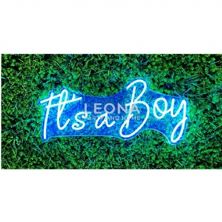 NEON IT'S A BOY - Leona Party and Home