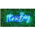 NEON IT'S A BOY - neon its a boy - 1    - Leona Party and Home