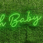 NEON OH BABY (Color Changeable) - neon oh baby color changeable - 2    - Leona Party and Home