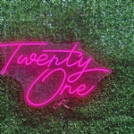 NEON TWENTY ONE (Color Changeable) - neon twenty one color changeable - 3    - Leona Party and Home