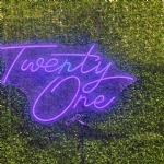 NEON TWENTY ONE (Color Changeable) - neon twenty one color changeable - 6    - Leona Party and Home