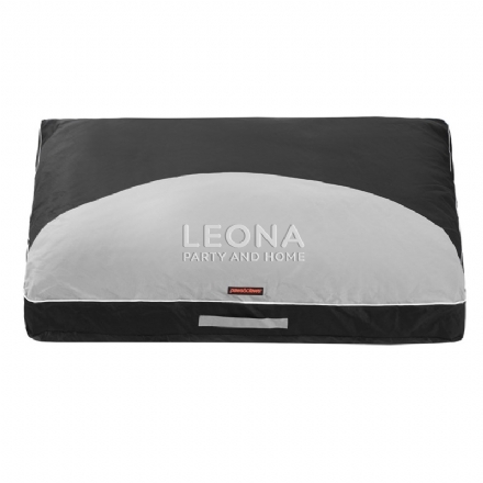 OXFORD MATTRESS BED BLACK LGE 110X90X10CM - Leona Party and Home