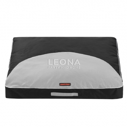 OXFORD MATTRESS BED BLACK MED 90X70X10CM - Leona Party and Home