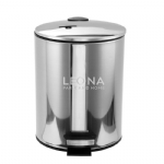 PEDAL BIN STAINLESS STEEL 5L - pedal bin stainless steel 5l - 3    - Leona Party and Home