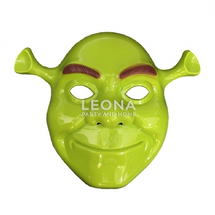 PLASTIC MASK (OGRE) - plastic mask ogre - 1    - Leona Party and Home