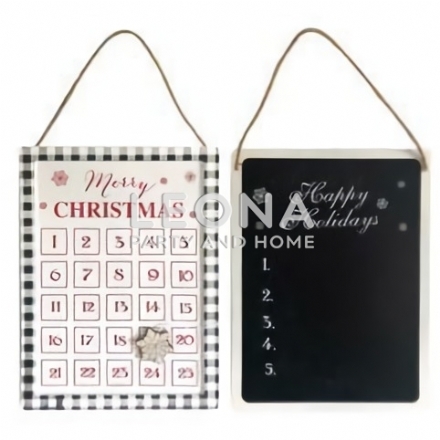 PLY HANGING BLACKBOARD W/AD CAL 28X38CM - ply hanging blackboard wad cal 28x38cm - 1    - Leona Party and Home