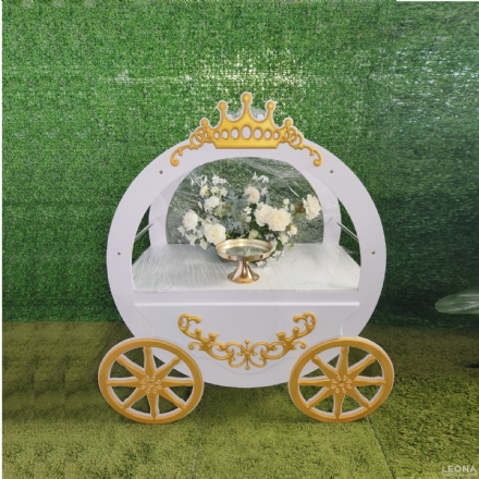 PRINCESS CARRIAGE CANDY CART - princess carriage candy cart - 1    - Leona Party and Home