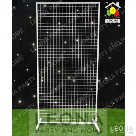 RECTANGLE MESH STAND - rectangle mesh stand - 1    - Leona Party and Home